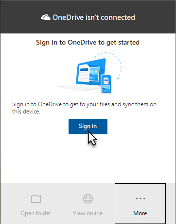 one drive for business log in
